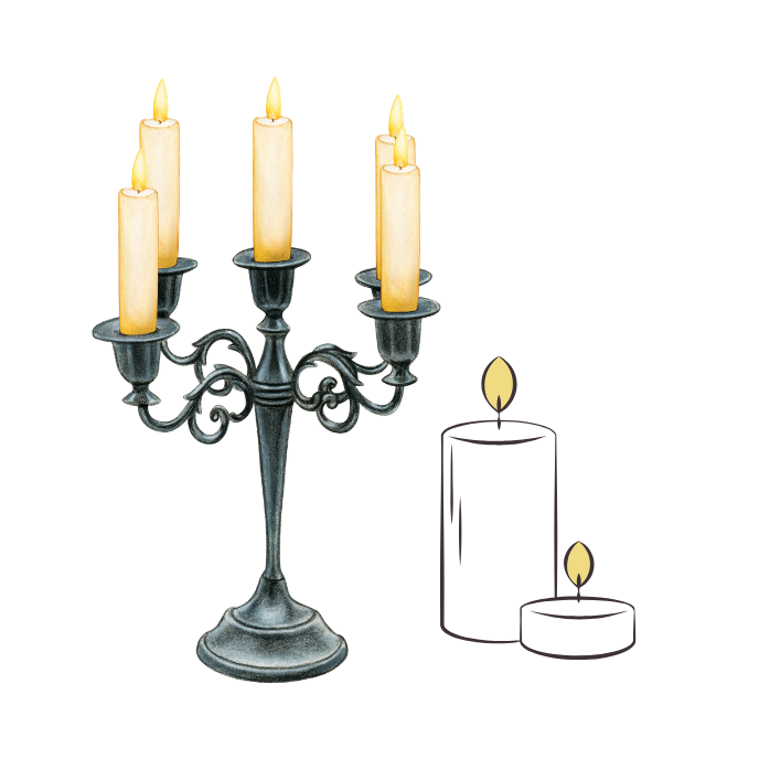 Candles & Candle Holders