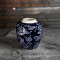 Azure Blue Decorative Vase