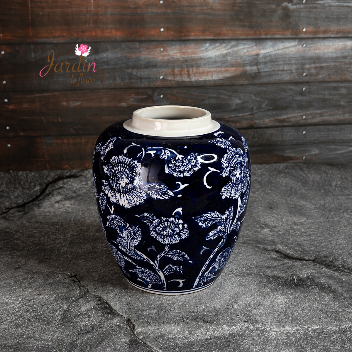 Azure Blue Decorative Vase