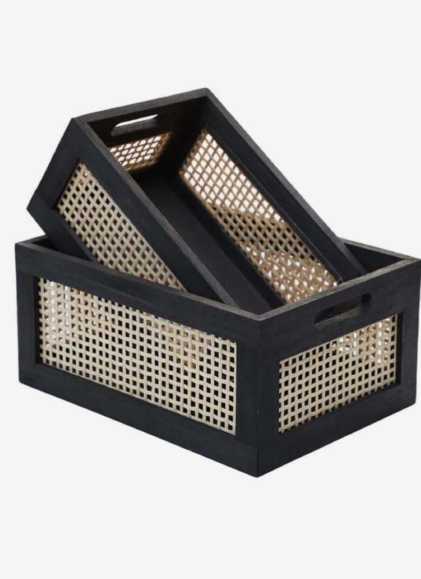 Rattan Weave Storage Basket