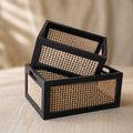 Rattan Weave Storage Basket