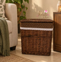 Woven Rattan Laundry Basket