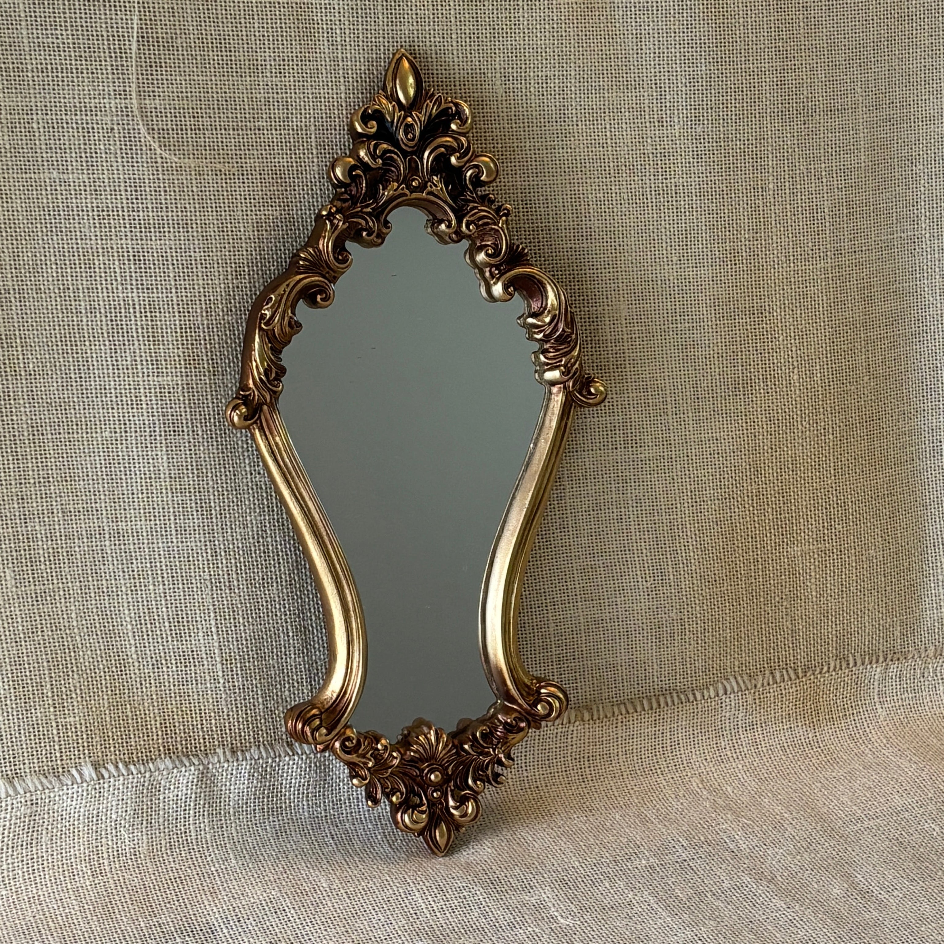 Ornate Vintage Gold Wall Mirror