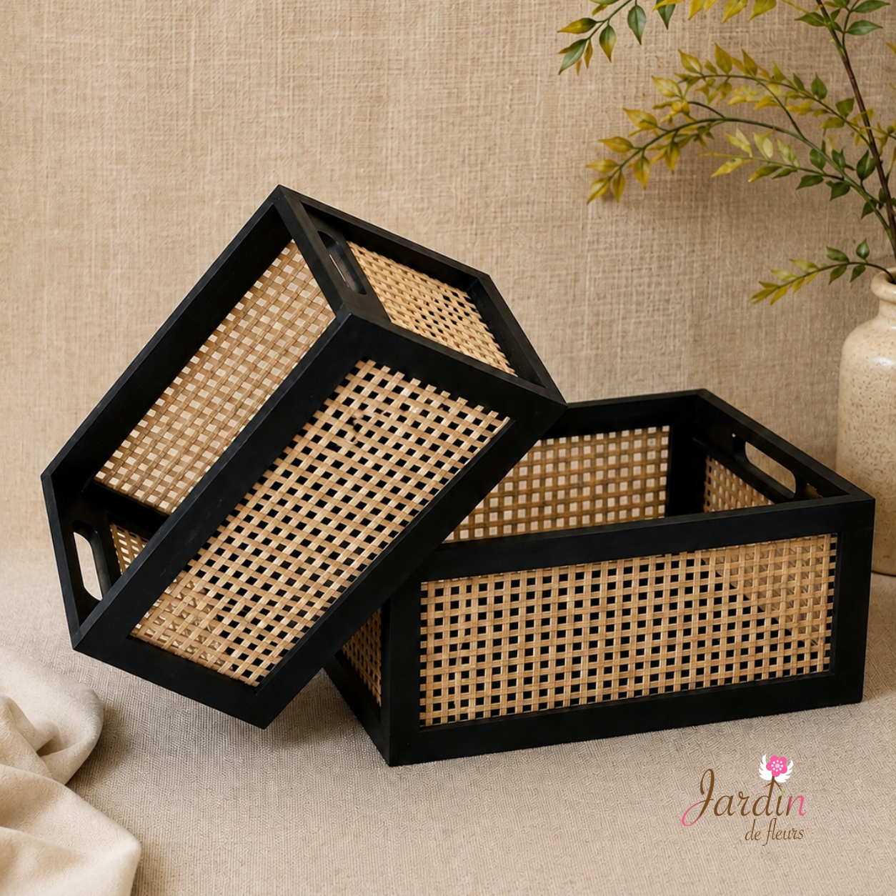 Rattan Weave Storage Basket