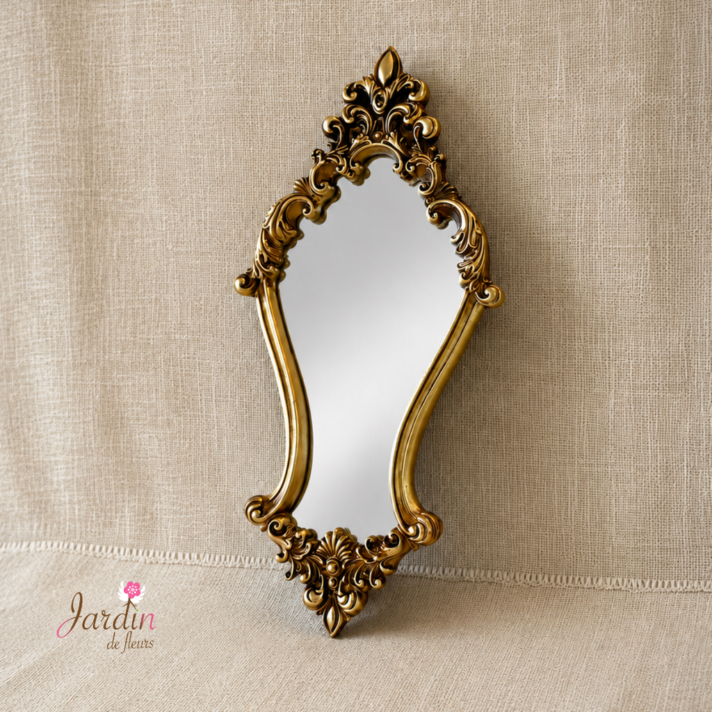 Ornate Vintage Gold Wall Mirror