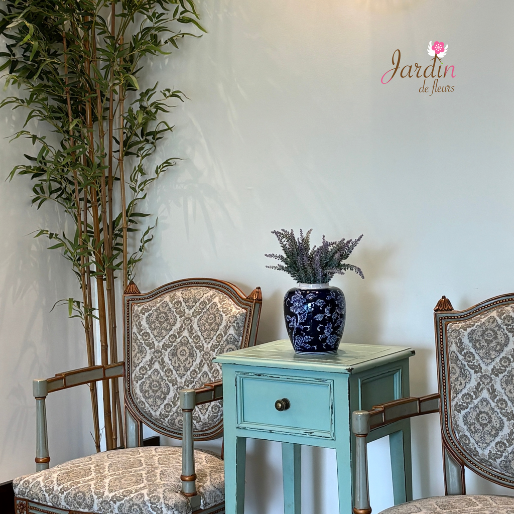 Azure Blue Decorative Vase