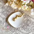 Modern Aluminium Napkin Holder with Gold Accent