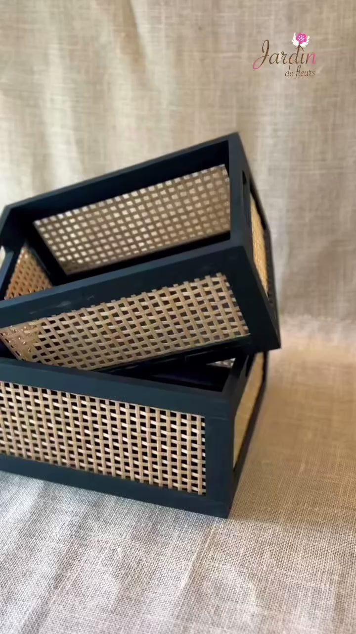 Rattan Weave Storage Basket
